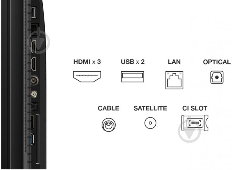 Телевізор TCL 43P7K - фото 15