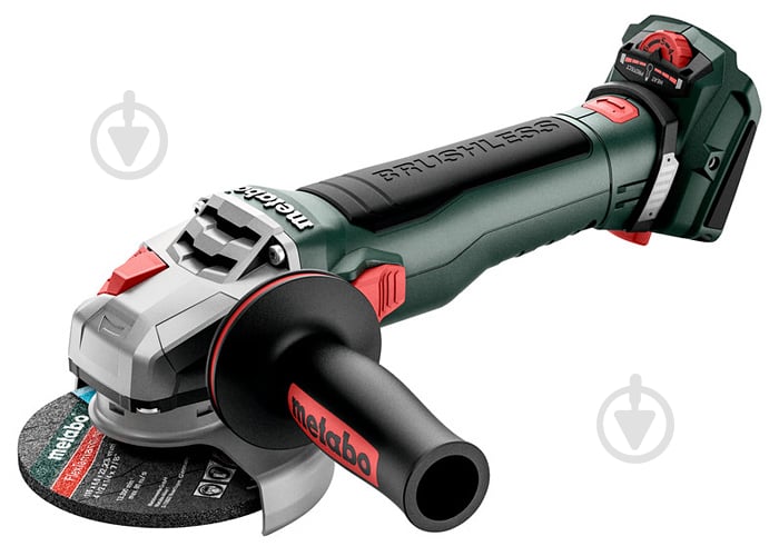 Болгарка (угловая шлифмашина) Metabo WVB 18 LT BL 11-115 Quick (каркас в metaBOX 165 L) 613056840 - фото 1