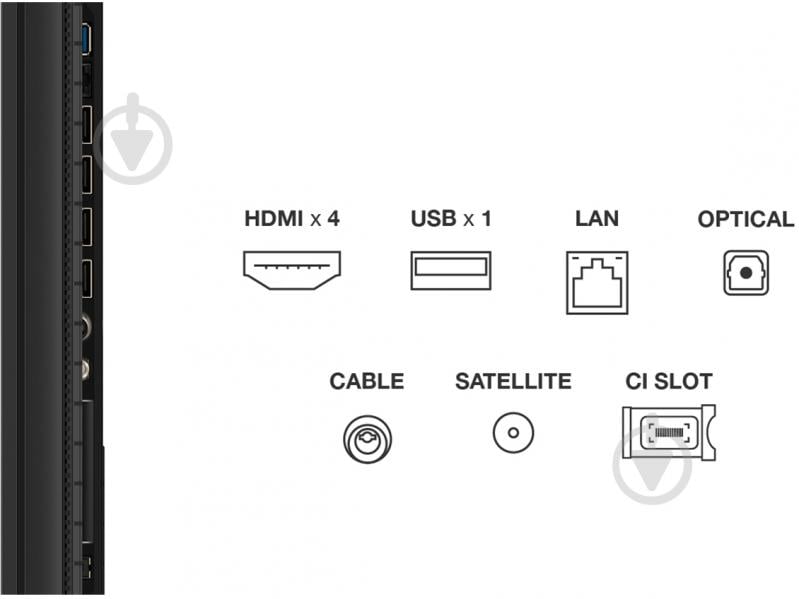 Телевізор TCL 85P8K - фото 15