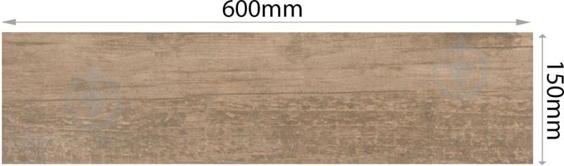 Плитка Zeus Ceramica Recycle noce cinereo ZSXLR4R 15x60 - фото 2