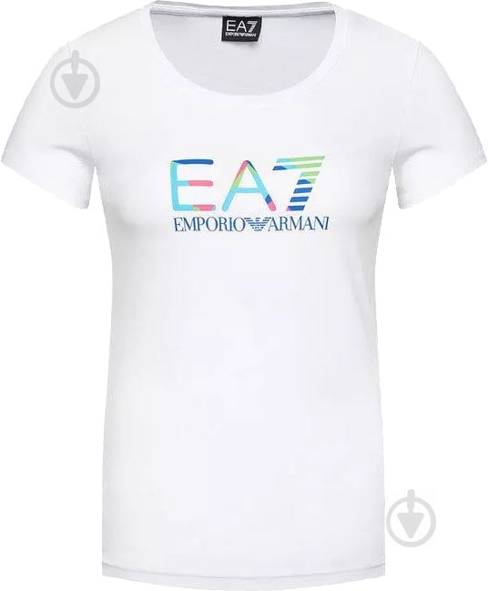 Футболка EA7 T-SHIRT 3KTT29-TJAPZ-1100 р.S білий - фото 1