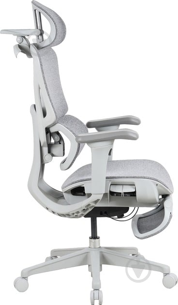 Кресло офисное OfficePro Jade OC970G серый - фото 4