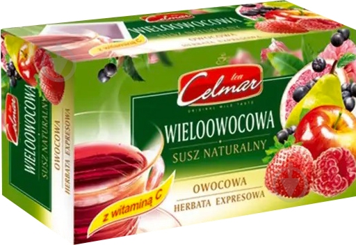 Чай ТМ Celmar Мультифруктовый 20 шт. - фото 1 Чай ТМ Celmar Мультифруктовый 20 шт. - фото 1