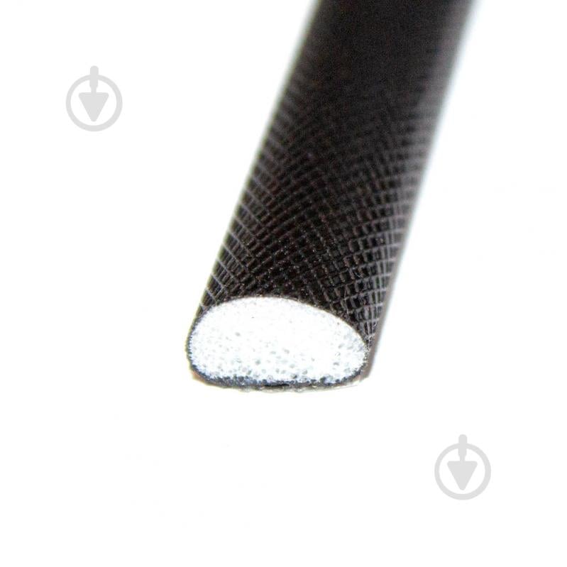 Уплотнитель самоклеющийся D-образный Comit 2 м черный - фото 1 Уплотнитель самоклеющийся D-образный Comit 2 м черный - фото 1