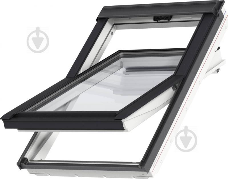 Вікно мансардне вологостійке VELUX Стандарт 78x140 GLU MK08 0051 верхнє відкривання - фото 1