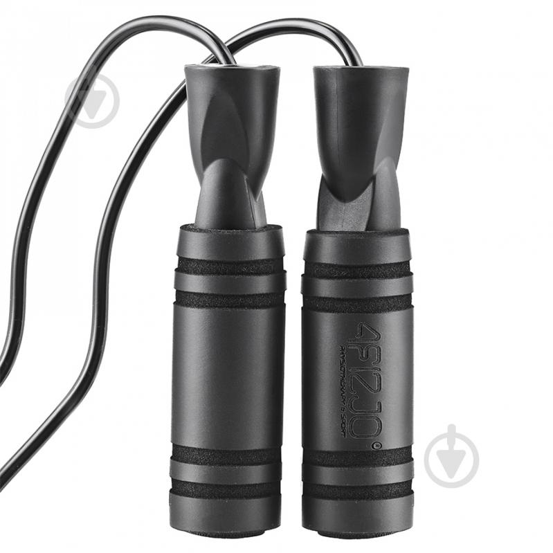 Скакалка 4fizjo Basic Black с подшипниками (P-5907739312662) - фото 2 Скакалка 4fizjo Basic Black с подшипниками (P-5907739312662) - фото 2