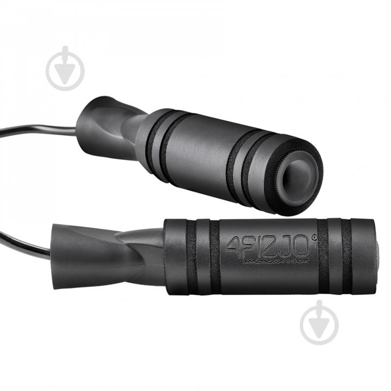 Скакалка 4fizjo Basic Black с подшипниками (P-5907739312662) - фото 3 Скакалка 4fizjo Basic Black с подшипниками (P-5907739312662) - фото 3