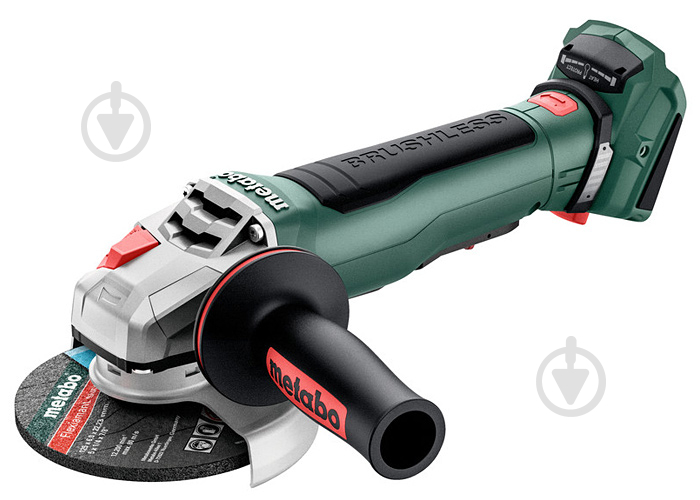 Болгарка (угловая шлифмашина) Metabo WPB 18 LT BL 11-125 (каркас) 613059850 - фото 1