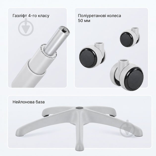 Кресло офисное Sihoo B100 B100-B102 белый - фото 13