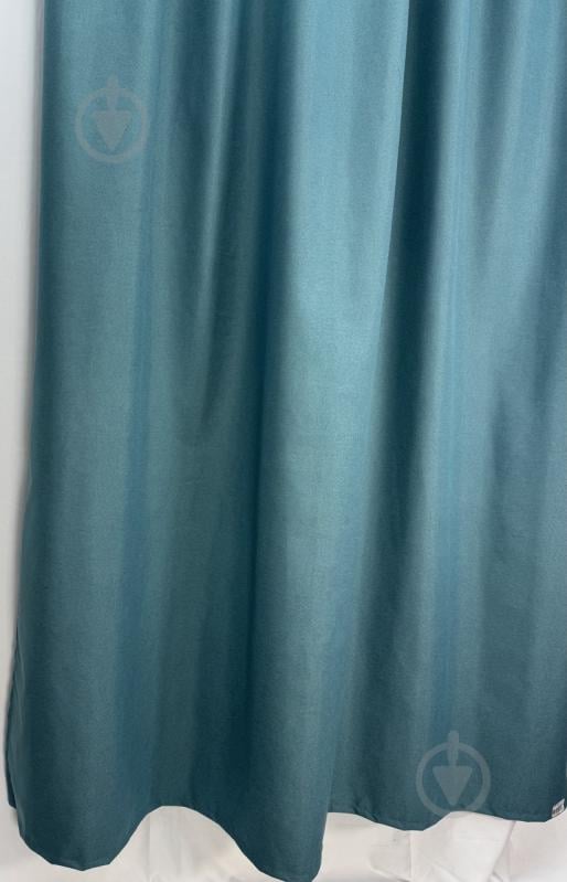 Штора-блэкаут HG 9022-13 бирюзовая 200х270 см Velvet - фото 4