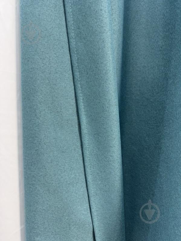 Штора-блэкаут HG 9022-13 бирюзовая 200х270 см Velvet - фото 3