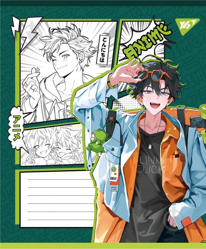 Набор школьных тетрадей Anime teenagers 36 листов клетка 5 шт. YES - фото 2 Набор школьных тетрадей Anime teenagers 36 листов клетка 5 шт. YES - фото 2