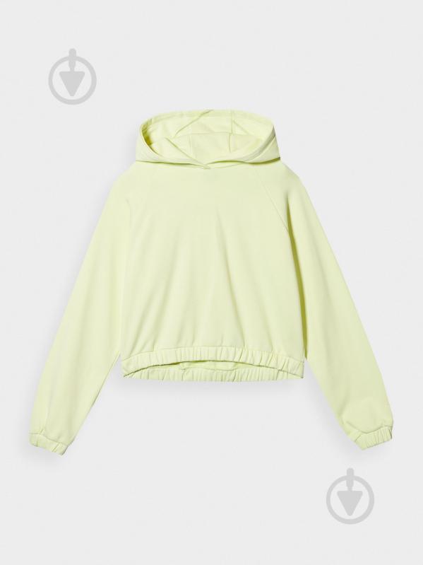 Джемпер 4F SWEATSHIRT F0847 4FSS23TSWSF0847-42S р.M зелений - фото 1