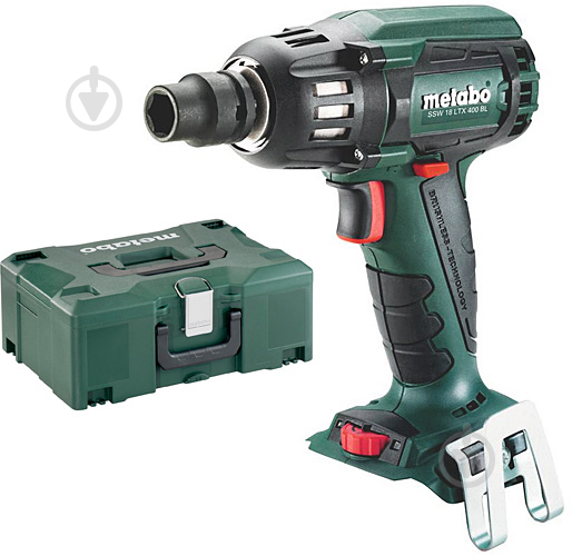 Гайковерт ударний акумуляторний Metabo SSW 18 LTX 400 BL 602205840 - фото 1