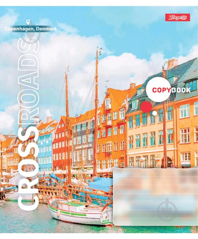 Набір шкільних зошитів Crossroads 48 аркушів клітинка 5 шт. YES - фото 2