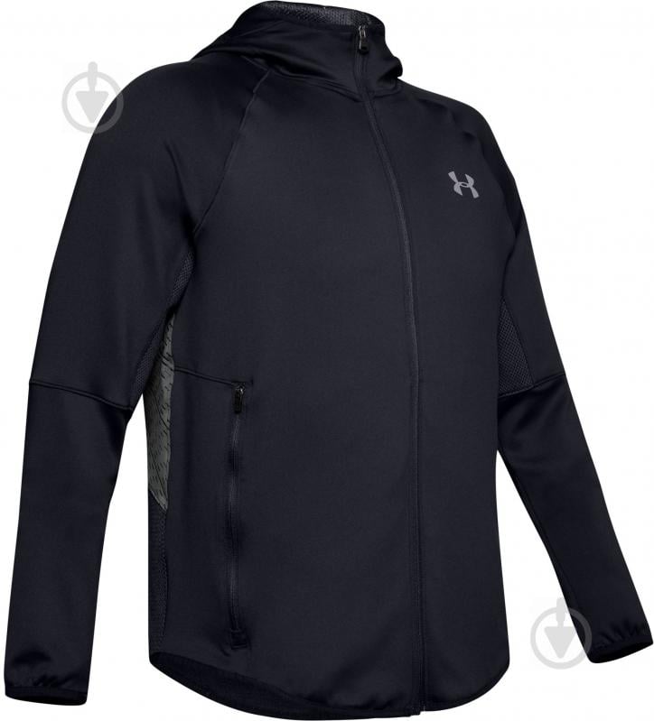 Джемпер Under Armour UA SELECT WARM UP JACKET 1342999-001 р. 3XL черный - фото 1