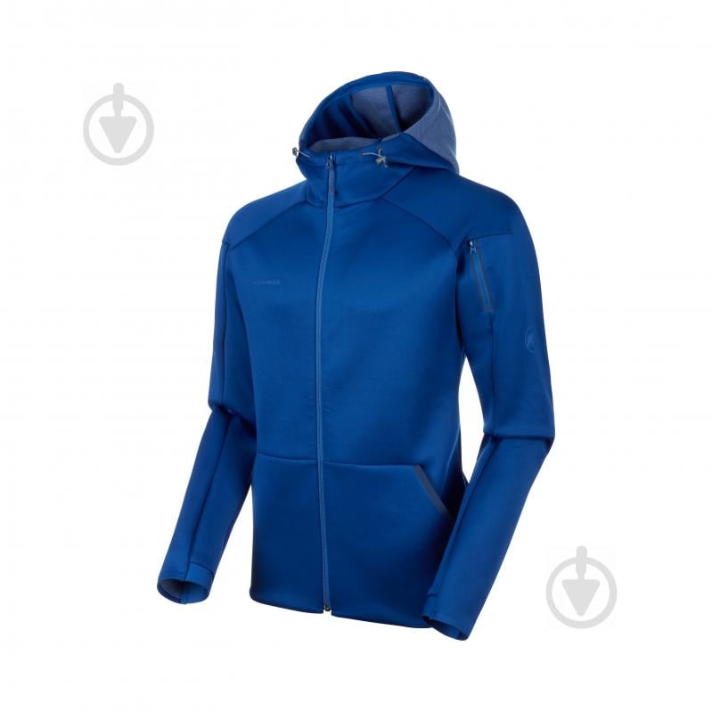 Джемпер MAMMUT Mammut Logo ML Hooded Jacket 1014-00770-50140 р. S синий - фото 1