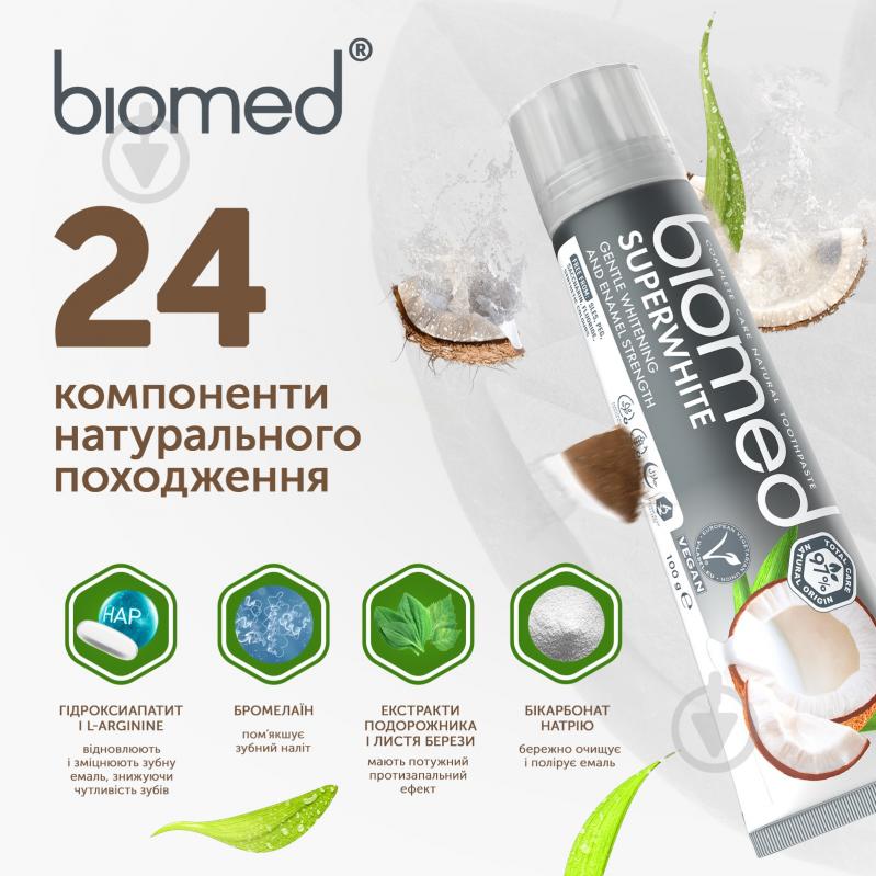 Зубная паста BioMed Superwhite 100 г - фото 2