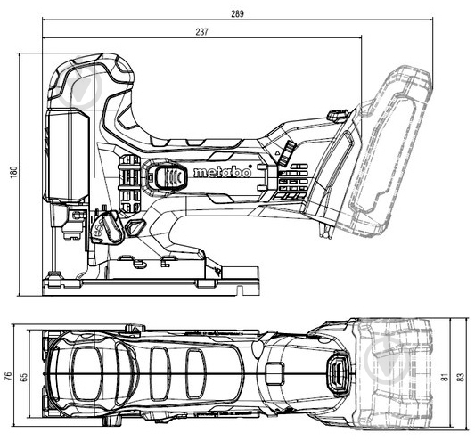 Електролобзик Metabo STA 18 LTX 100 601002860 - фото 3