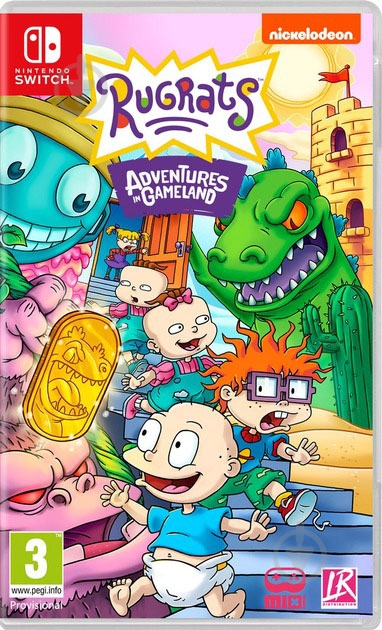 ᐉ Гра NINTENDO Switch консольна Rugrats: Adventures in Gameland
