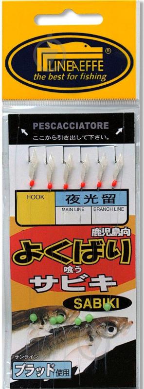 Оснастка Lineaeffe самодур Sabiki №4 - фото 1 Оснастка Lineaeffe самодур Sabiki №4 - фото 1