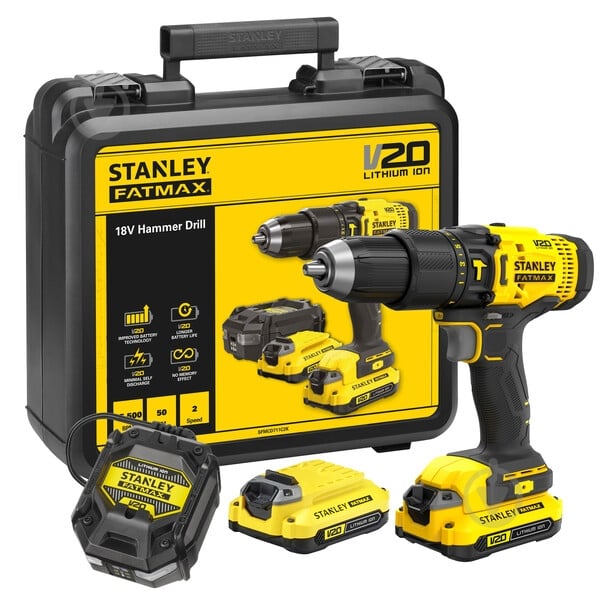 Шуруповерт ударный аккумуляторный Stanley FatMax SFMCD711C2K - фото 3