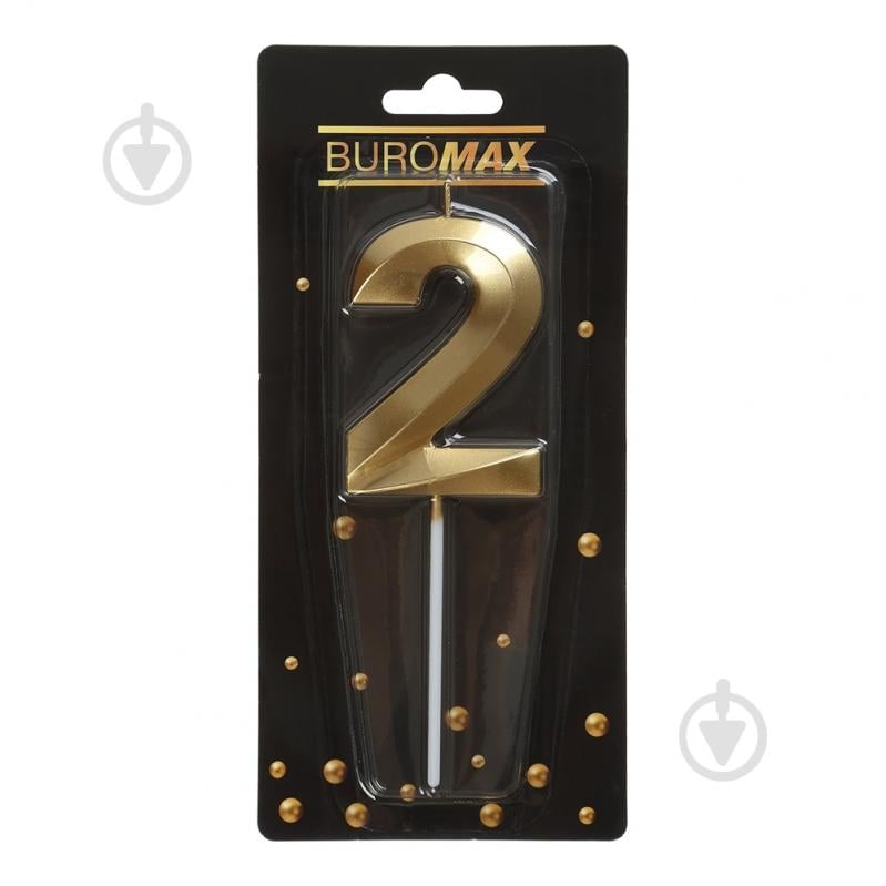 Свеча Цифра "2" BM.98000-02 Buromax - фото 1 Свеча Цифра "2" BM.98000-02 Buromax - фото 1