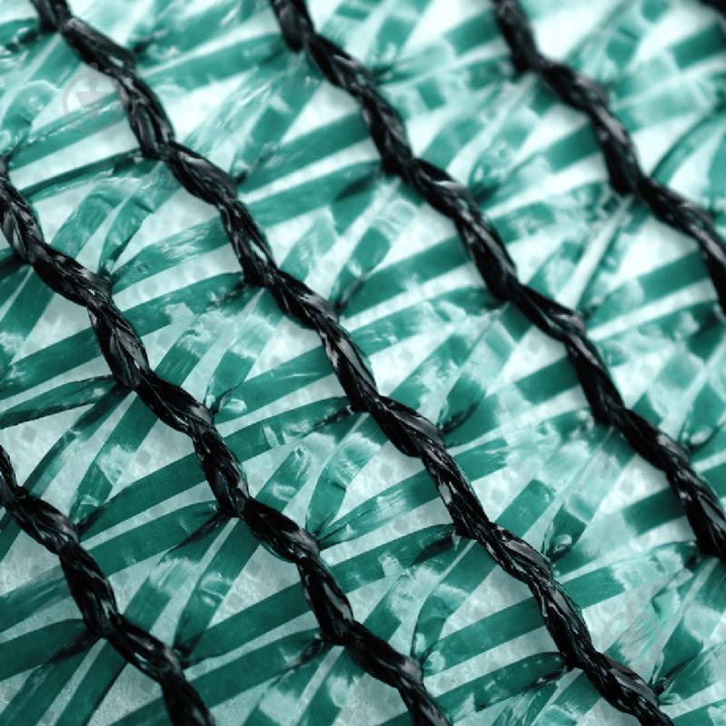 Сетка затеняющая Agreen 60% 2,0х100 м темно-зеленая - фото 4