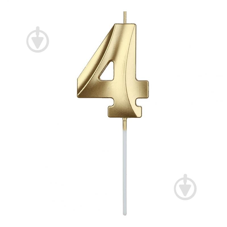 Свеча Цифра "4" BM.98000-04 - фото 3 Свеча Цифра "4" BM.98000-04 - фото 3