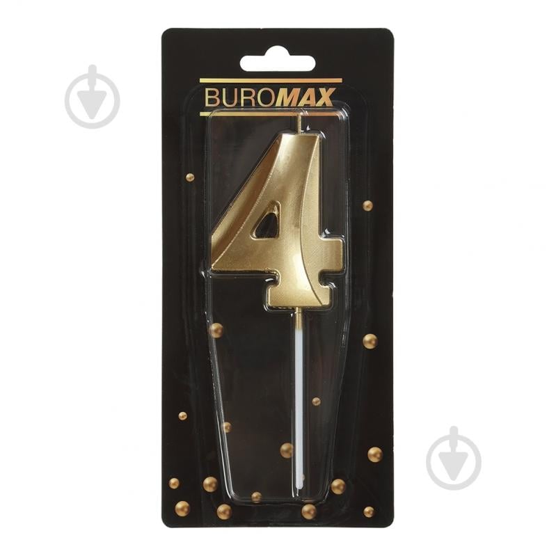 Свеча Цифра "4" BM.98000-04 - фото 1 Свеча Цифра "4" BM.98000-04 - фото 1