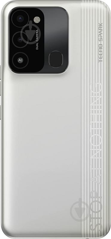Смартфон Tecno Spark 8С 2/64GB diamond grey (4895180777677) - фото 3 Смартфон Tecno Spark 8С 2/64GB diamond grey (4895180777677) - фото 3