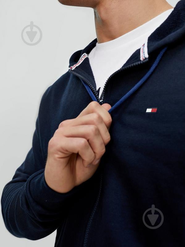 Джемпер Tommy Hilfiger FLEECE FZ HOODY S20S200354-DW5 р. XL темно-синій - фото 4