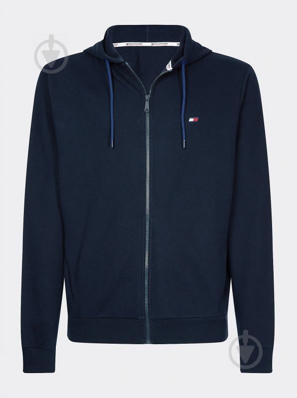 Джемпер Tommy Hilfiger FLEECE FZ HOODY S20S200354-DW5 р. XL темно-синій - фото 5