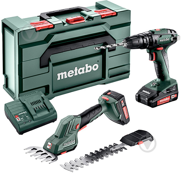 Набор аккумуляторного инструмента Metabo COMBO SET 2.2.4 18V 685185000 - фото 1