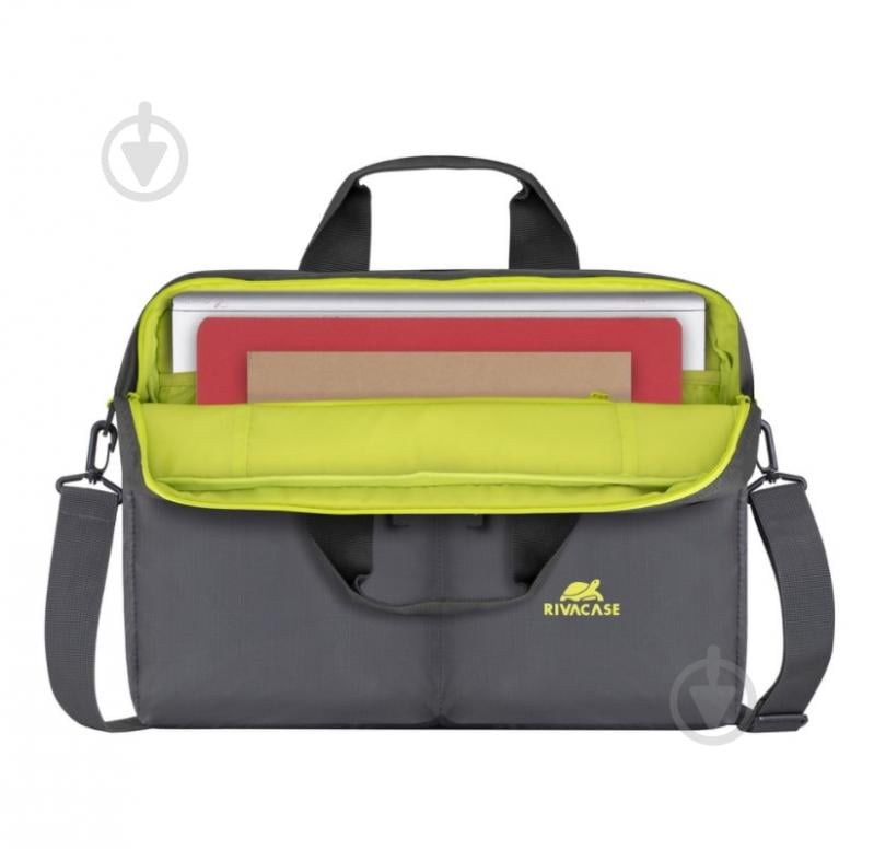 Сумка для ноутбука RivaCase 16" (5532 Grey) - фото 9 Сумка для ноутбука RivaCase 16" (5532 Grey) - фото 9