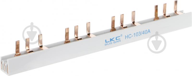 Шина соединительная Илеком PIN Type 3P 12 модулей 40А - фото 1