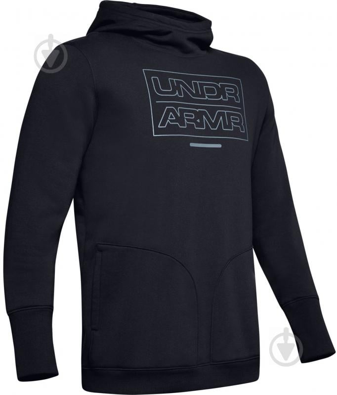 Джемпер Under Armour UA BASELINE FLEECE PO HOOD 1343007-001 р. M черный - фото 1