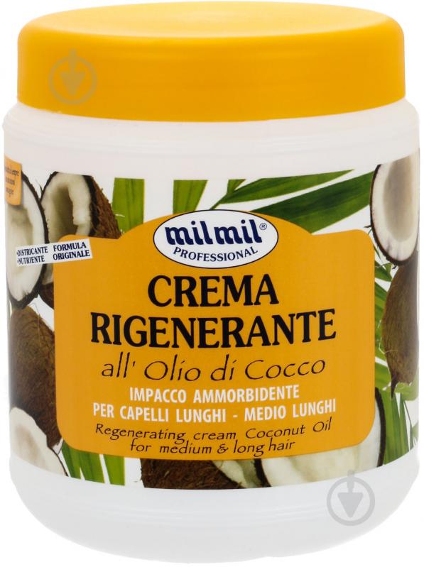 Маска для волосся Mil Mil відновлююча з кокосовою олією 1000 мл - фото 1