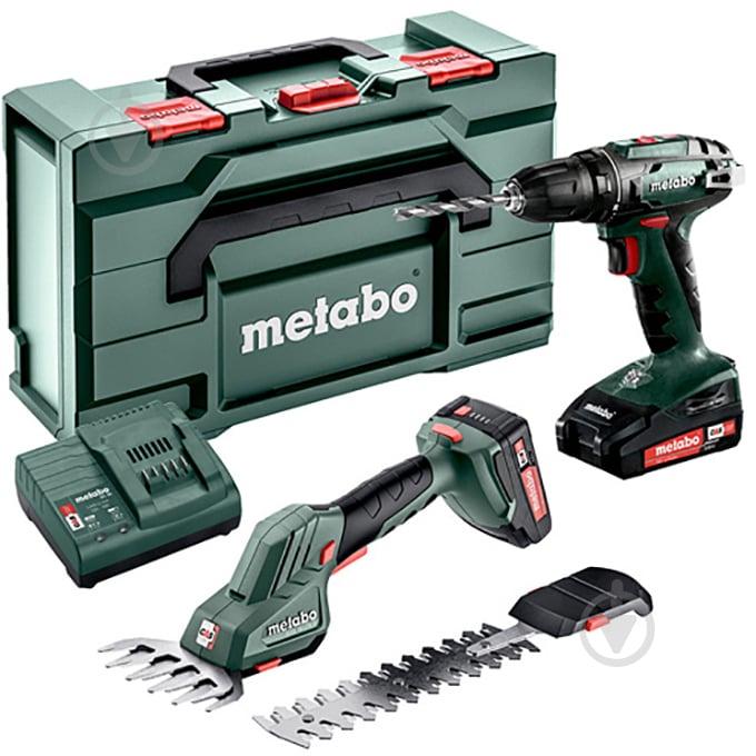 Набір акумуляторного інструменту Metabo COMBO SET 2.2.5 18V 685186000 - фото 1