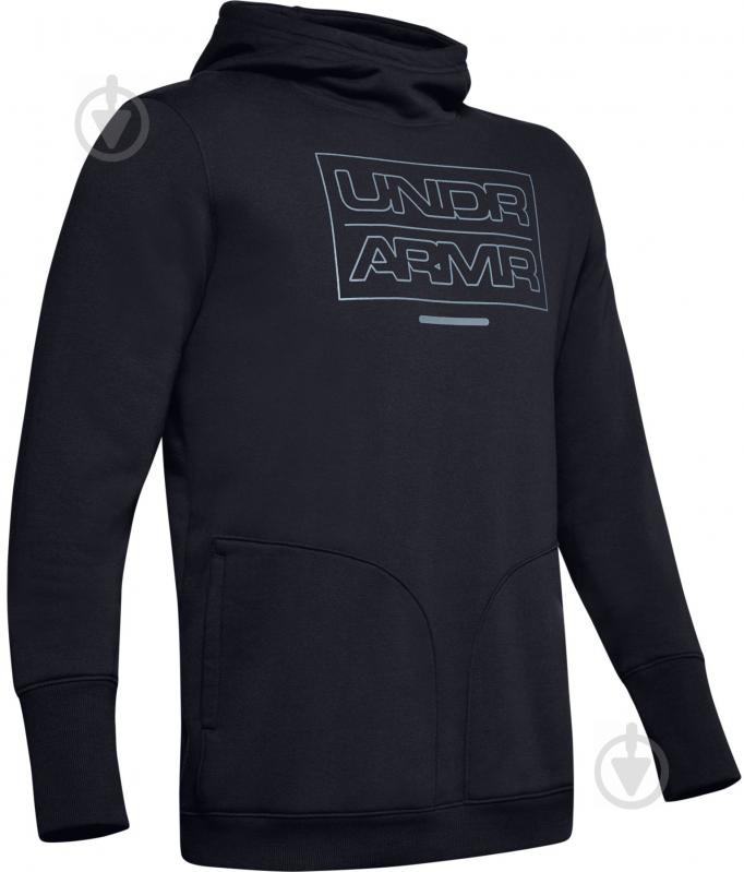 Джемпер Under Armour UA BASELINE FLEECE PO HOOD 1343007-001 р. L чорний - фото 1