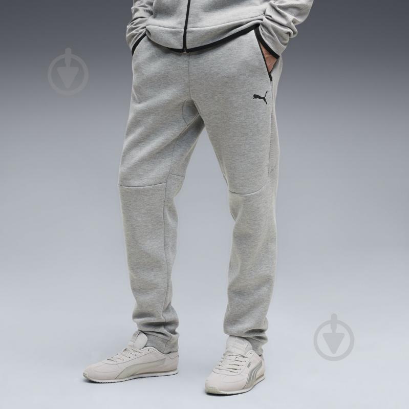 Брюки Puma PUMATECH Elevated Pants DK 69395203 р. XL серый - фото 1