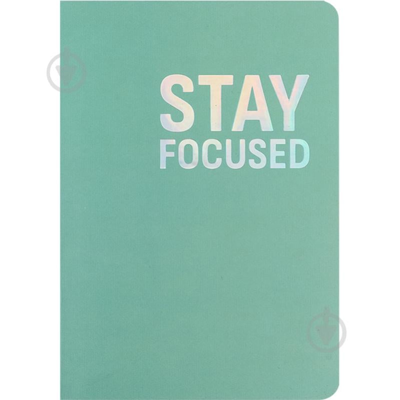 Книга для записей Axent Motivation A5 80 лист. клетка Stay Focused 8700-15-A - фото 1