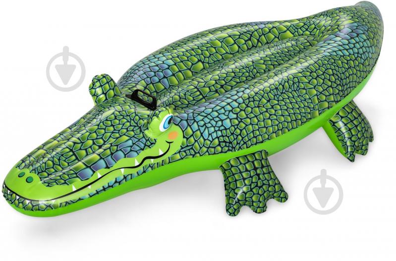 Пліт надувний Bestway 152х71 см Buddy Crocodile вік 3+ - фото 1