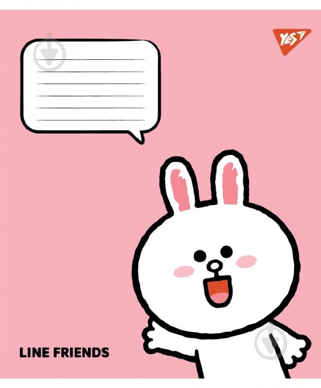 Набір шкільних зошитів Line Friends Stylish 12 аркушів коса лінія 5 шт. YES - фото 3 Набір шкільних зошитів Line Friends Stylish 12 аркушів коса лінія 5 шт. YES - фото 3