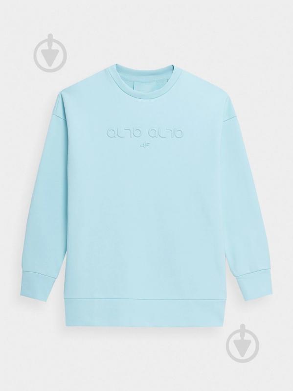 Свитшот 4F AL*4F_SWEATSHIRT 4FSS22TSWSF114-34S р.S голубой - фото 1