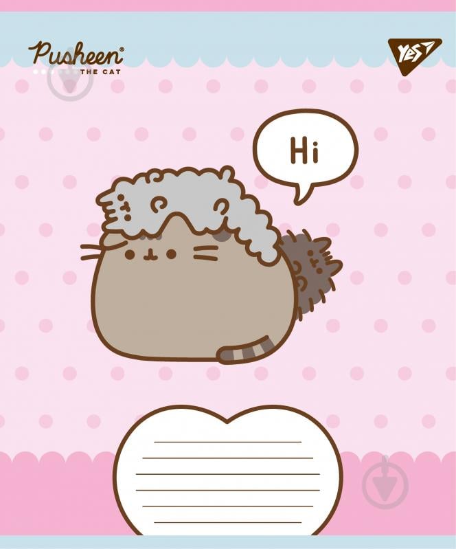 Набір шкільних зошитів Pusheen Weekend 12 аркушів коса лінія 5 шт. YES - фото 2 Набір шкільних зошитів Pusheen Weekend 12 аркушів коса лінія 5 шт. YES - фото 2