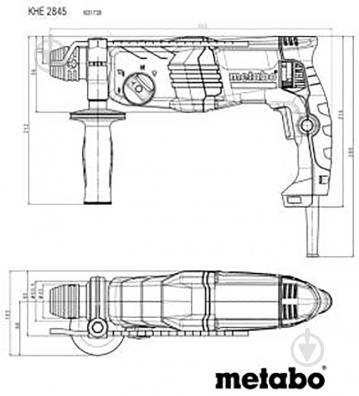 Перфоратор Metabo KHE 2845 601739500 - фото 2