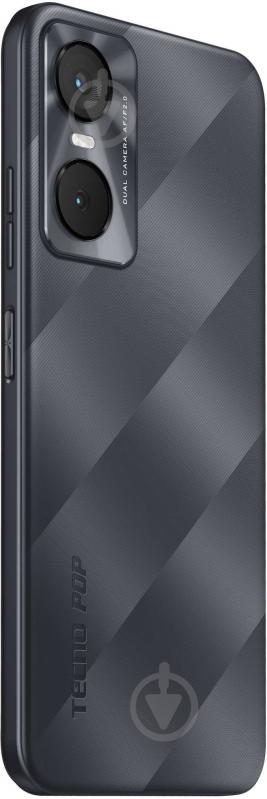 Смартфон Tecno POP 6 Pro (BE8) 2SIM 2/32GB polar black (4895180785511) - фото 5