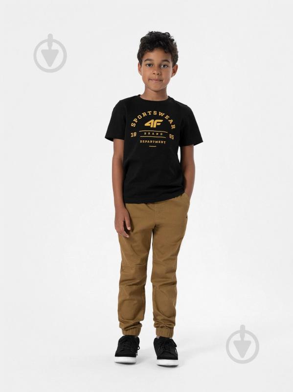 Брюки 4F TROUSERS CAS 4FJAW22TTROM237-80S р. 146 коричневый - фото 2