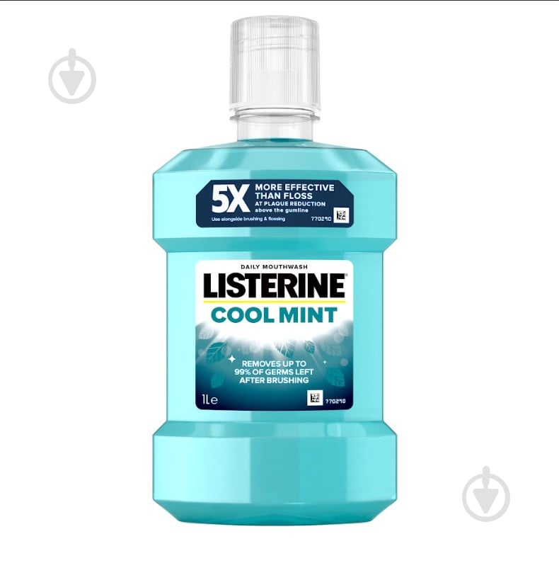 Ополіскувач для ротової порожнини Listerine EXPERT Cool mint Захист ясен 1000 мл - фото 1